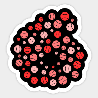 Baseball birthday Sticker